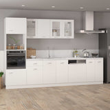 NNEVL Hanging Cabinet White 39.5x31x60 cm Chipboard