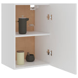 NNEVL Hanging Cabinet White 39.5x31x60 cm Chipboard