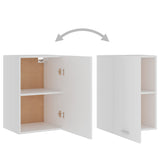 NNEVL Hanging Cabinet White 39.5x31x60 cm Chipboard