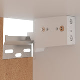 NNEVL Hanging Cabinet White 39.5x31x60 cm Chipboard
