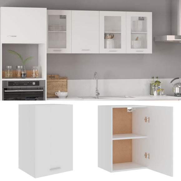 NNEVL Hanging Cabinet White 39.5x31x60 cm Chipboard