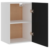 NNEVL Hanging Cabinet Black 39.5x31x60 cm Chipboard
