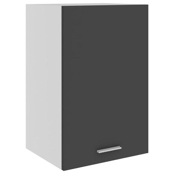 NNEVL Hanging Cabinet Grey 39.5x31x60 cm Chipboard