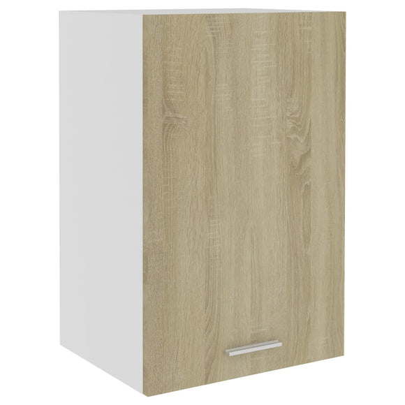 NNEVL Hanging Cabinet Sonoma Oak 39.5x31x60 cm Engineered Wood