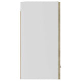 NNEVL Hanging Cabinet Sonoma Oak 39.5x31x60 cm Engineered Wood