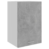 NNEVL Hanging Cabinet Concrete Grey 39.5x31x60 cm Chipboard