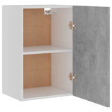 NNEVL Hanging Cabinet Concrete Grey 39.5x31x60 cm Chipboard