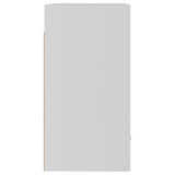 NNEVL Hanging Cabinet White 50x31x60 cm Chipboard