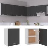NNEVL Hanging Cabinet Grey 50x31x60 cm Chipboard