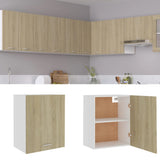 NNEVL Hanging Cabinet Sonoma Oak 50x31x60 cm Chipboard