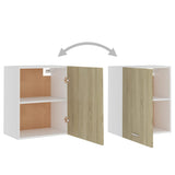 NNEVL Hanging Cabinet Sonoma Oak 50x31x60 cm Chipboard