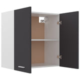 NNEVL Hanging Cabinet Grey 60x31x60 cm Chipboard