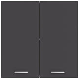NNEVL Hanging Cabinet Grey 60x31x60 cm Chipboard
