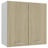 NNEVL Hanging Cabinet Sonoma Oak 60x31x60 cm Chipboard