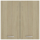 NNEVL Hanging Cabinet Sonoma Oak 60x31x60 cm Chipboard