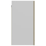 NNEVL Hanging Cabinet Sonoma Oak 60x31x60 cm Chipboard