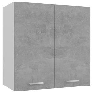 NNEVL Hanging Cabinet Concrete Grey 60x31x60 cm Chipboard