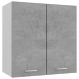 NNEVL Hanging Cabinet Concrete Grey 60x31x60 cm Chipboard