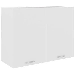NNEVL Hanging Cabinet White 80x31x60 cm Chipboard