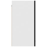 NNEVL Hanging Cabinet Black 80x31x60 cm Chipboard