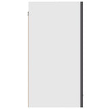 NNEVL Hanging Cabinet Grey 80x31x60 cm Chipboard