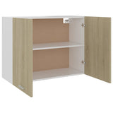 NNEVL Hanging Cabinet Sonoma Oak 80x31x60 cm Chipboard