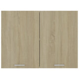 NNEVL Hanging Cabinet Sonoma Oak 80x31x60 cm Chipboard