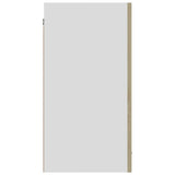 NNEVL Hanging Cabinet Sonoma Oak 80x31x60 cm Chipboard