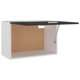 NNEVL Hanging Cabinet Grey 60x31x40 cm Chipboard