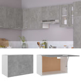NNEVL Hanging Cabinet Concrete Grey 60x31x40 cm Chipboard