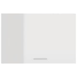 NNEVL Hanging Cabinet High Gloss White 60x31x40 cm Chipboard