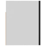 NNEVL Hanging Cabinet High Gloss Black 60x31x40 cm Chipboard