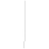 NNEVL Dishwasher Panel High Gloss White 45x3x67 cm Chipboard