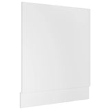 NNEVL Dishwasher Panel White 59.5x3x67 cm Chipboard