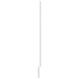 NNEVL Dishwasher Panel White 59.5x3x67 cm Chipboard