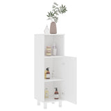 NNEVL Bathroom Cabinet White 30x30x95 cm Chipboard