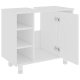 NNEVL Bathroom Cabinet White 60x32x53.5 cm Chipboard