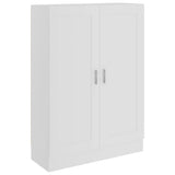 NNEVL Book Cabinet White 82.5x30.5x115 cm Chipboard