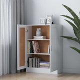 NNEVL Book Cabinet White 82.5x30.5x115 cm Chipboard