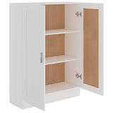 NNEVL Book Cabinet White 82.5x30.5x115 cm Chipboard