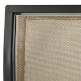 NNEVL Garden Swing Chair with Canopy Anthracite and Sand