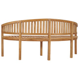 NNEVL Banana Bench 180 cm Solid Teak Wood