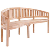 NNEVL Banana Bench 200 cm Solid Teak Wood