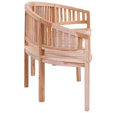 NNEVL Banana Bench 200 cm Solid Teak Wood