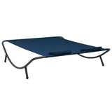 NNEVL Outdoor Lounge Bed Fabric Blue