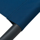 NNEVL Outdoor Lounge Bed Fabric Blue