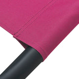 NNEVL Outdoor Lounge Bed Fabric Pink