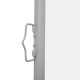 NNEVL Patio Retractable Side Awning 600x160 cm Cream