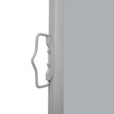 NNEVL Patio Retractable Side Awning 600x160 cm Grey
