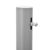 NNEVL Patio Retractable Side Awning 140x1200 cm Anthracite